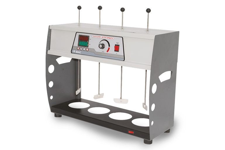 FLOCCULATOR - JAR TESTING APPARATUS (MULTI-SPINDLE STIRRER) “SPEC” MSW-312